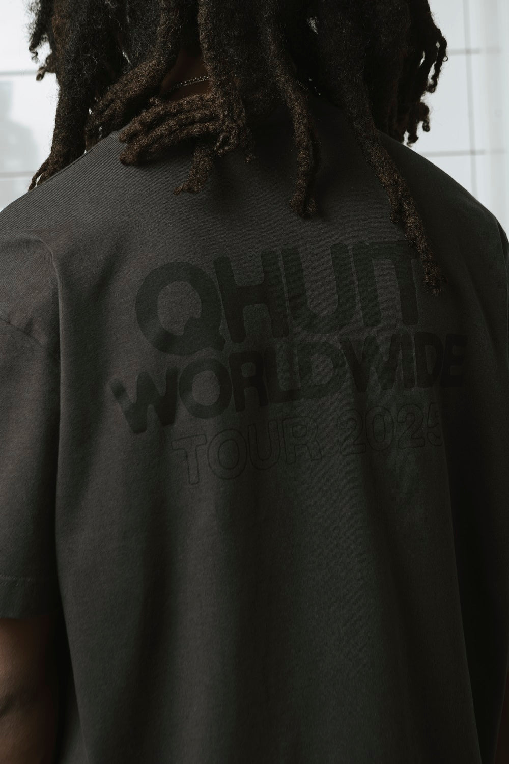 Worldwide T-Shirt - Faded Black