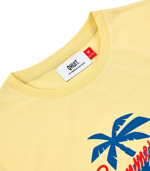 SUMMER CAMP, T-Shirt yellow