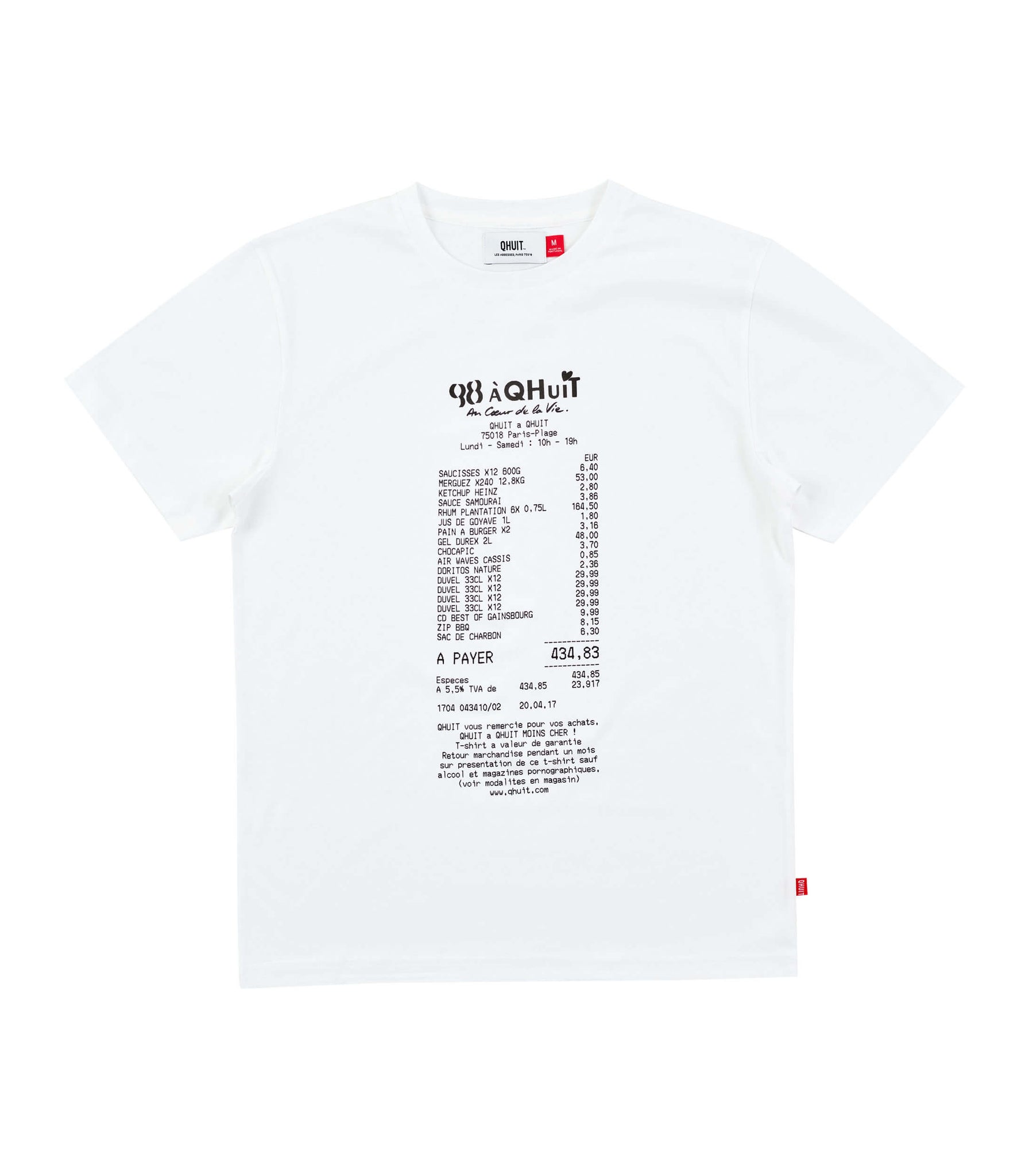 TICKET, T-Shirt white