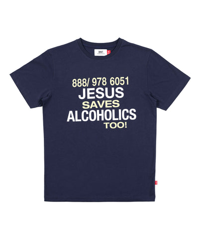 JESUS, T-Shirt navy