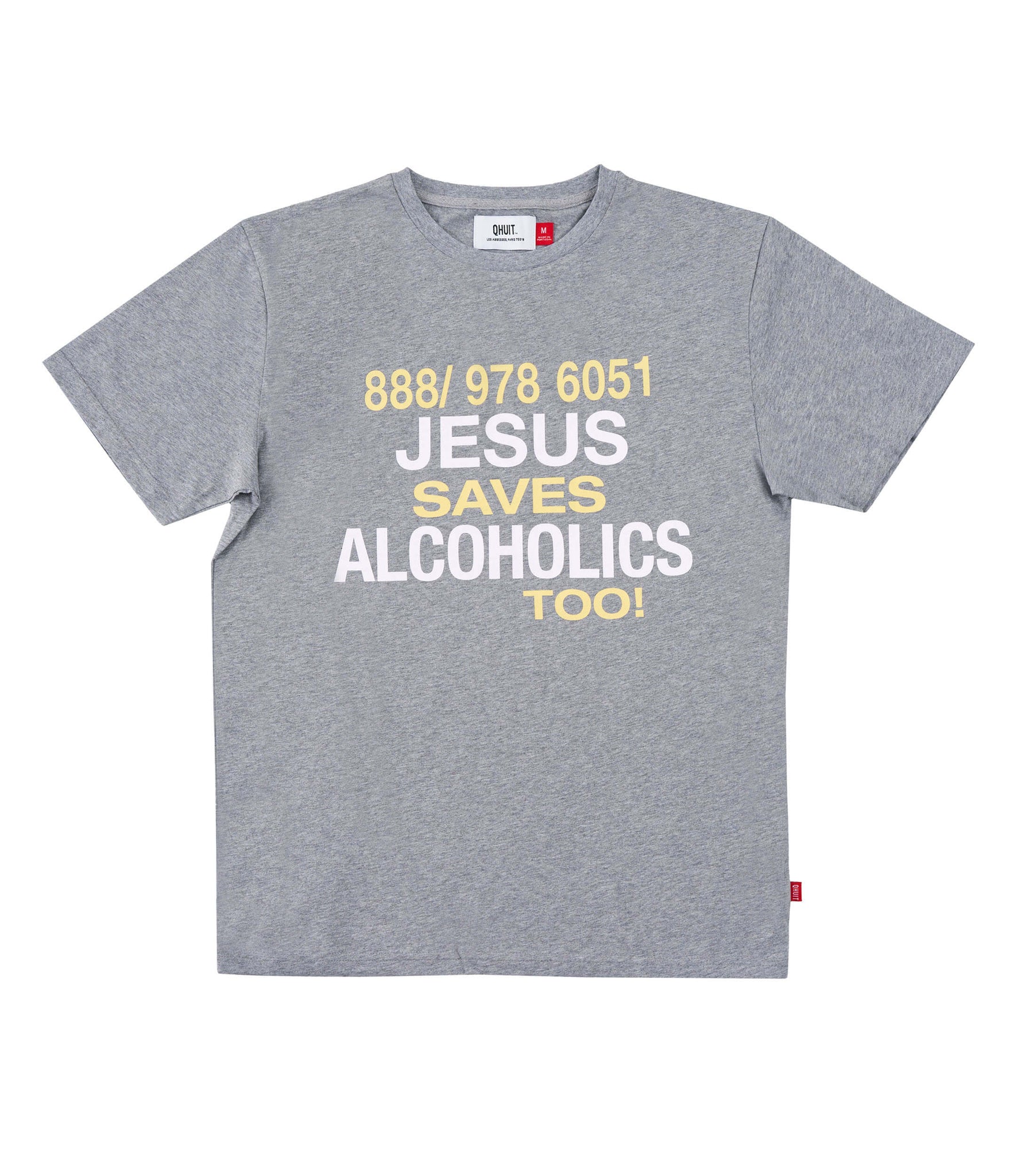 JESUS, T-Shirt grey