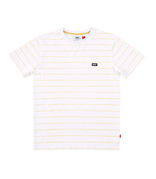 RAY LOGOBOX, T-Shirt white & yellow