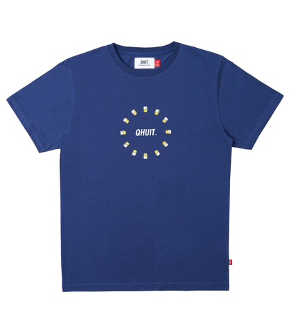 EUROPEAN Q8, T-Shirt Navy