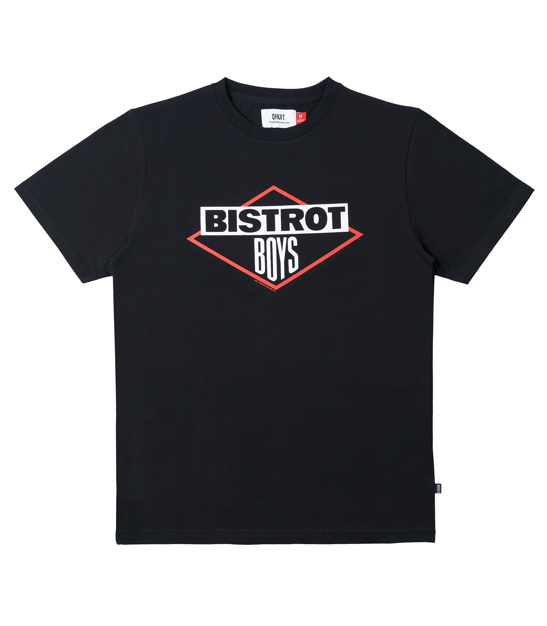 BISTROT BOYS, T-Shirt Black