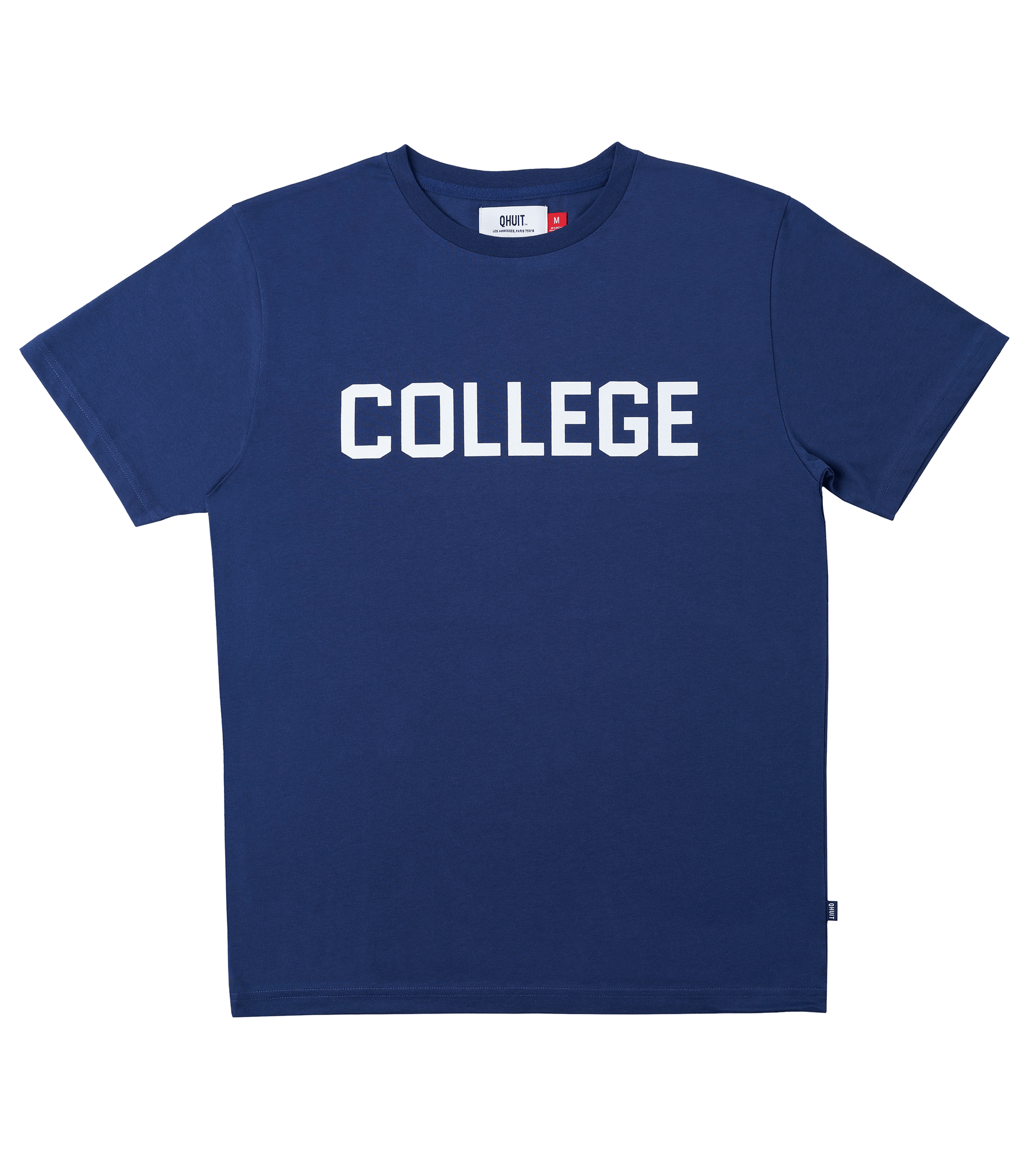 COLLEGE, T-Shirt Blue